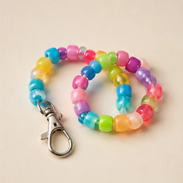 Beaded keychain