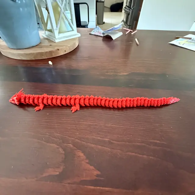 Classic dragon from Out of This World 3D