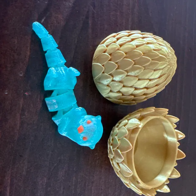 Mystery animal egg from Out of This World 3D